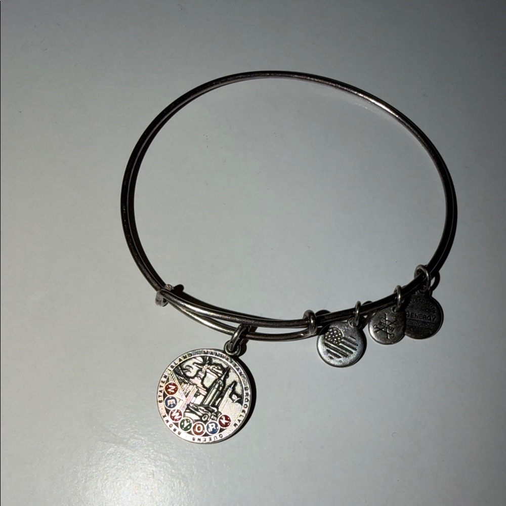 Alex and Ani Silver Charm Bracelet